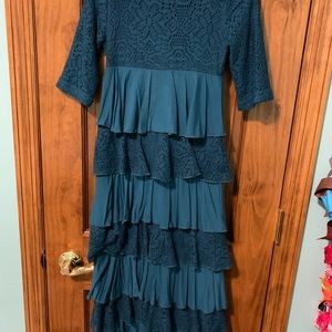 Dainty Jewells girls large teal dress